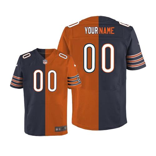 bears orange jersey blue pants