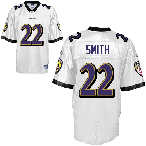 Ravens #22 Jimmy Smith White Stitched NFL Jersey | Cheap Nike Elite NFL ...