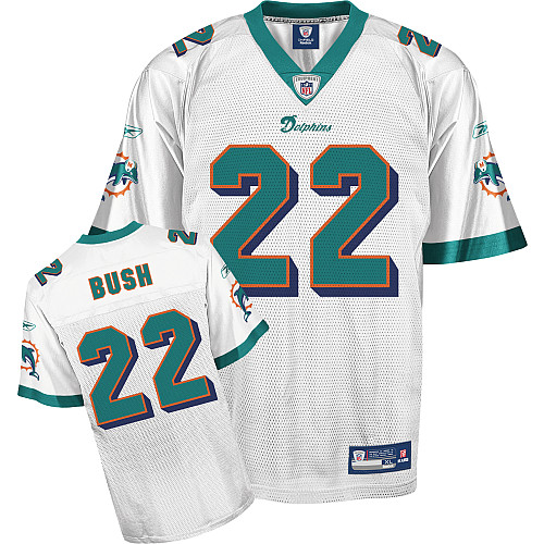 2005-06 MIAMI DOLPHINS BROWN #23 REEBOK ON FIELD JERSEY (AWAY) XL